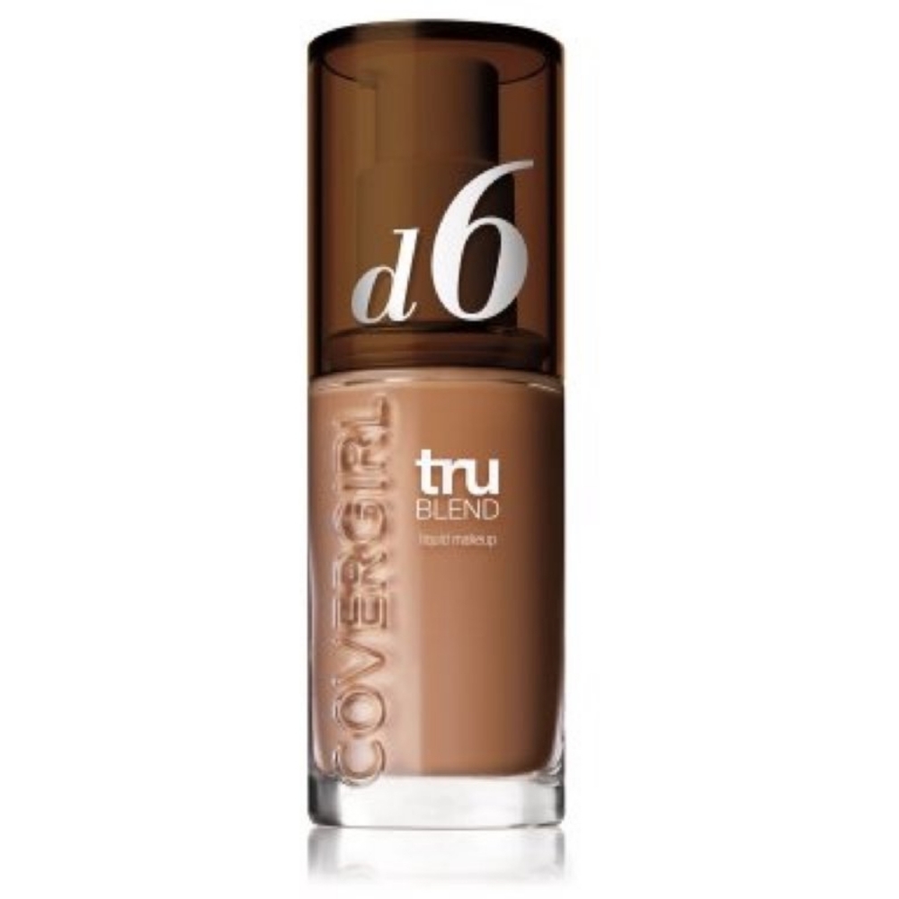 CoverGirl TruBlend Liquid Foundation Makeup, Toasted Almond D6 1 oz